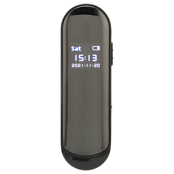 Mini Body Video Recorder HD 1080P Bærbar Lommeklips Bærbar Kamera Videoopptaker med Display for Hjemmekontor8g