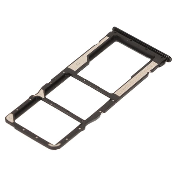 SIM-kortsporbakke til Xiaomi Redmi Note 8 - Sort