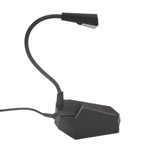 USB Computer Mikrofon Justerbar G25 Kablet Touch Knap Desktop Svanehals Mikrofon til Møde Gaming Streaming
