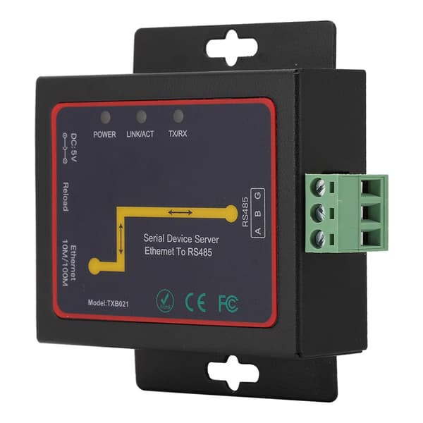 RJ45 til RS485 Single Serial Server med kraftfulde chips Smart Loop-overvågning