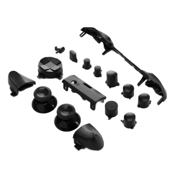 Full Game Controller Button Set Replacement Handles Accessories Kits for Xbox Series XBlack
