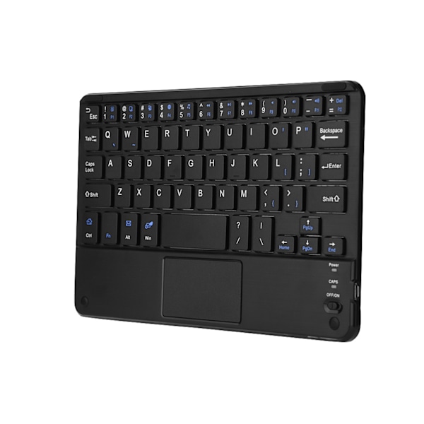 UltraSlim Mini trådløst Bluetooth-tastatur med berøringsplate for Windows PC Android-nettbrett
