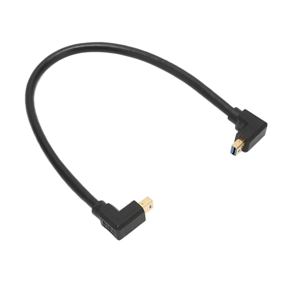 Mini DP - Mini DP -kaapeli Displayport 1.4 uros - uros 8K 60HZ 4K 144HZ 90 asteen suorakulma kyynärpää Displayport -kaapeli