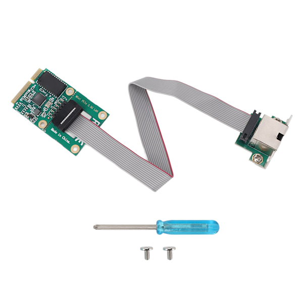 Mini PCIE netværkskort 2.5G høj overførselshastighed stabil Mini PCI Express-kort RJ45 Lan-adapter Ethernet-adapter