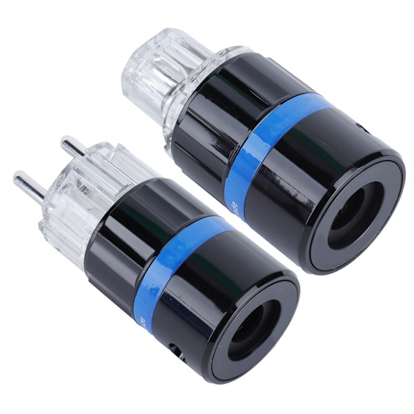 Monosaudio Power Plug Ren Koppar Power Connector Plug för Professionella Audiovisuella Apparater (E105R/F105R )