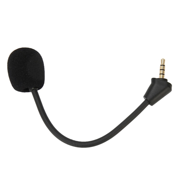 Mikrofonutskifting 3,5 mm avtakbar spillmikrofon for Hyper X Cloud II Wireless Cloud Core Cloud Pro Silver Cloudx
