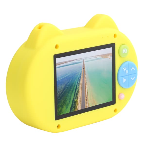 Mini tegneserie ugleformet smartkamera WiFi-kamera for Android / iOS barn gutter jenter gavegul