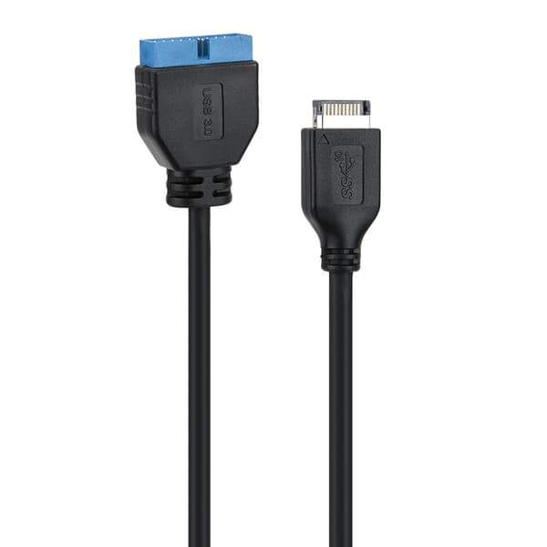USB3.1 Typ-E hane till IDC20P hane för ASUS/Micro-Star/Gigabyte moderkort adapterkabel