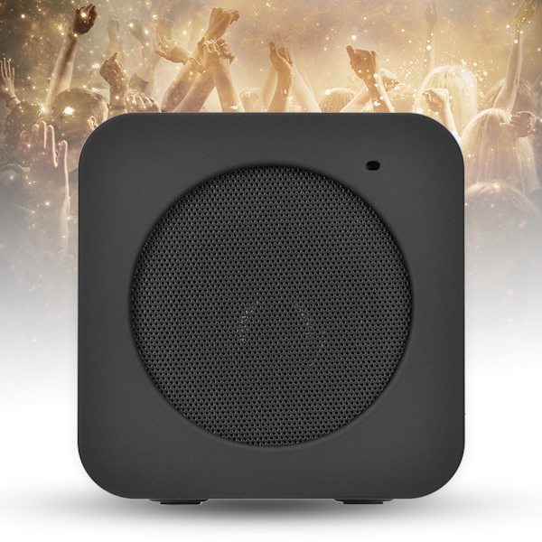 Mini kannettava langaton Bluetooth-kaiutin HD-stereolla, tukee TF-korttia (musta)
