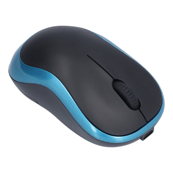Trådløs mus genopladelig ergonomisk mute bærbar gaming kontor computer tilbehør