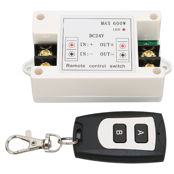 24V Remote Control Switch 433MHz Wireless Remote Control Relay for Electrical Control Circuits