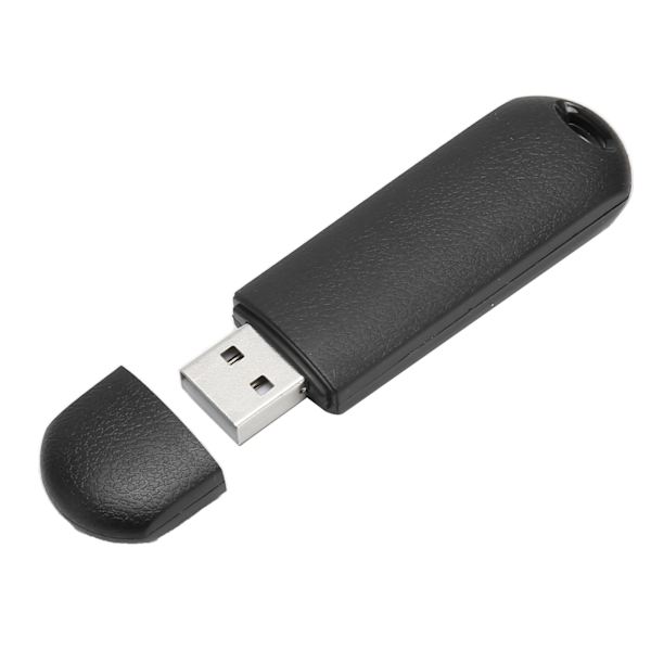 USB-inspelare HD brusreducering röstaktiverad säker en knapp inspelning mininspelare för föreläsningsmöte neutral engelsk svart 16 GB
