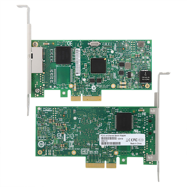 Gigabit PCI-E Dual Port Desktop Network Server Adapter för Intel I350-AM2 Processor