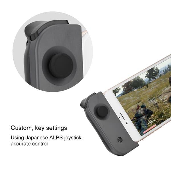 Enkeltsidig gamepad - Komfortabel mobiltelefonkontroller for IOS og Android