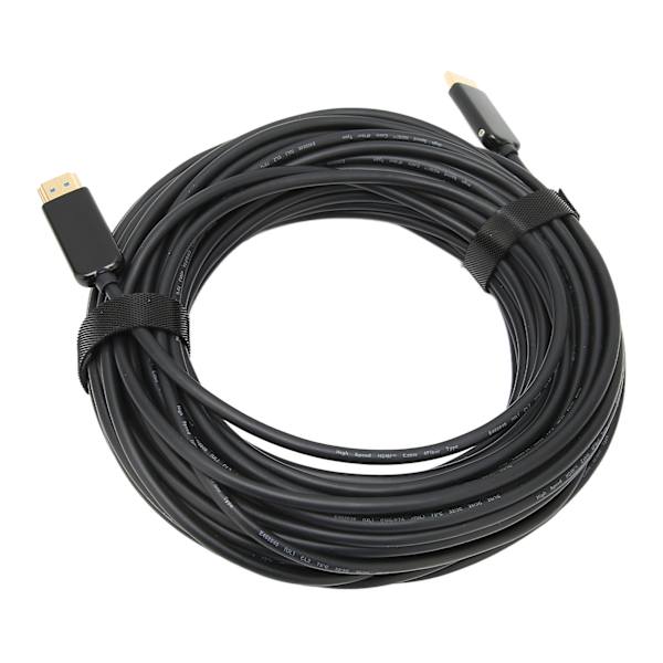 HD Multimedia Interface optisk kabel 18 Gbps 4K HDCP2.2 3D AM til AM fiberoptisk kabel til computer bærbar TV 20m / 66ft