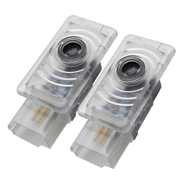 Lämplig för Cadillac Välkomstljus ATS XTS SRX CT6 XT4 Projektorlampa Lasermodifierade Dörrljus (2-pack)