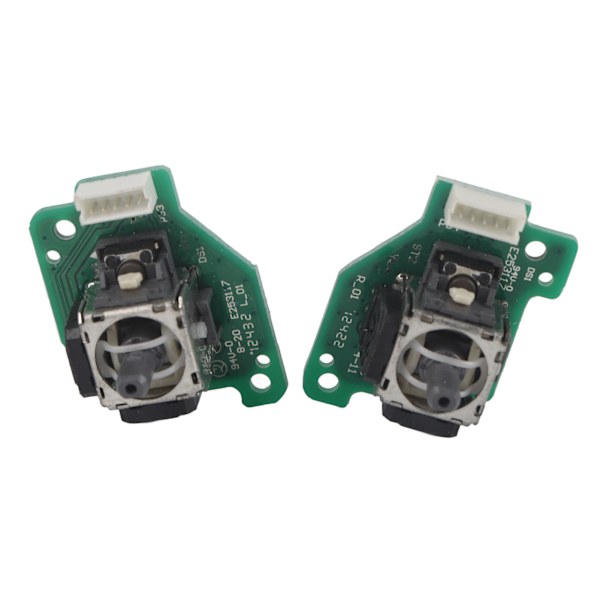 Vänster & Höger Analog 3D Joystick Sticks Ersättning för Nintendo Wii U GamePad Controller