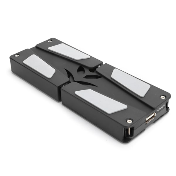 Bærbar computer kølepude Foldbar Notebook Computer USB bærbar kølerstand DR-2008D