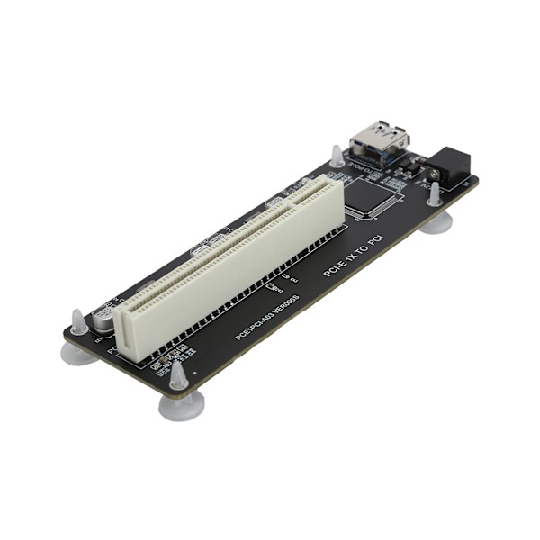 PCIE till 2-portars PCI-expansionskortsadapterchip för övervakningsvideoinspelningskontroll