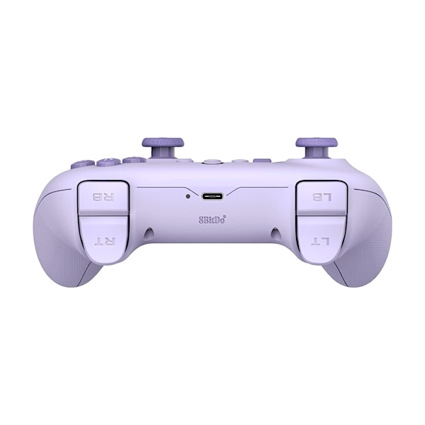 8Bitdo Ultimate C 2.4g trådlös handkontroll för Windows PC, Android, Steam Deck och Raspberry Pi Purple