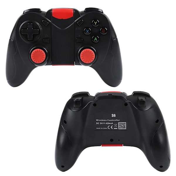For GENGAME Trådløs Bluetooth Spillkontroller Gamepad Joystick for Android/IOS Telefon