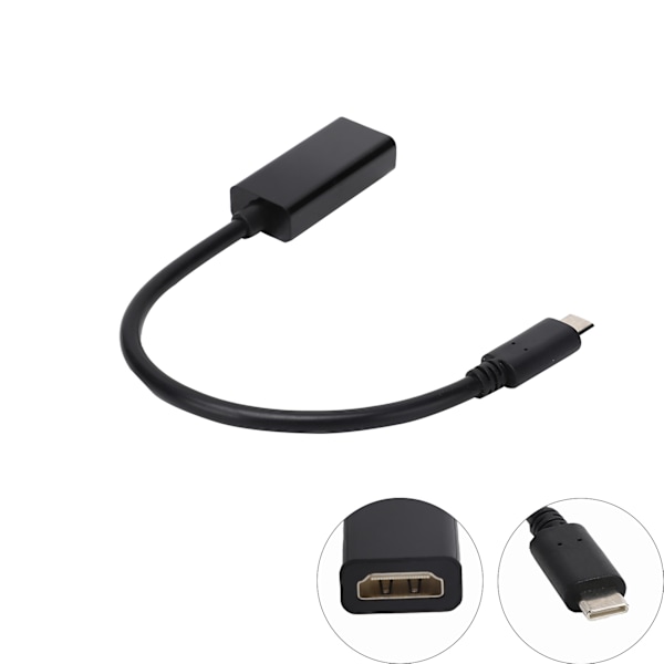 High Definition Multimedia Interface-adapterkabel 4K hane till hona Plug and Play för dator