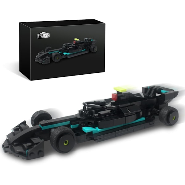 Speed Champions racerbil byggelegetøj, F1 bilbyggekit, Formel 1 bil Technic byggesæt til børn og voksne til fødselsdag, jul