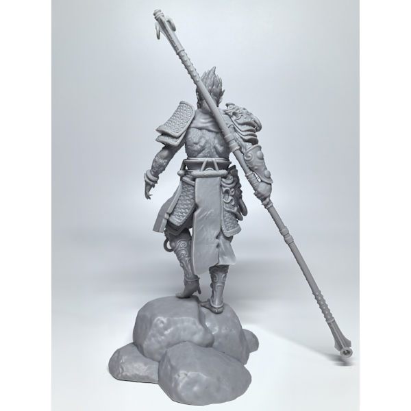 Spill Black Myth Wukong Monkey King Håndlaget Ornament Leke Grey