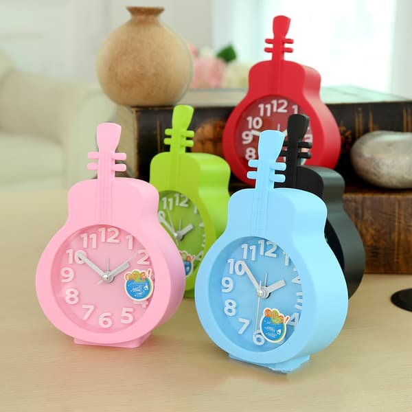 SAYTAY Sovrum Väckarklocka, Gitarr Väckarklocka, Student Heminredning Skrivbordsur