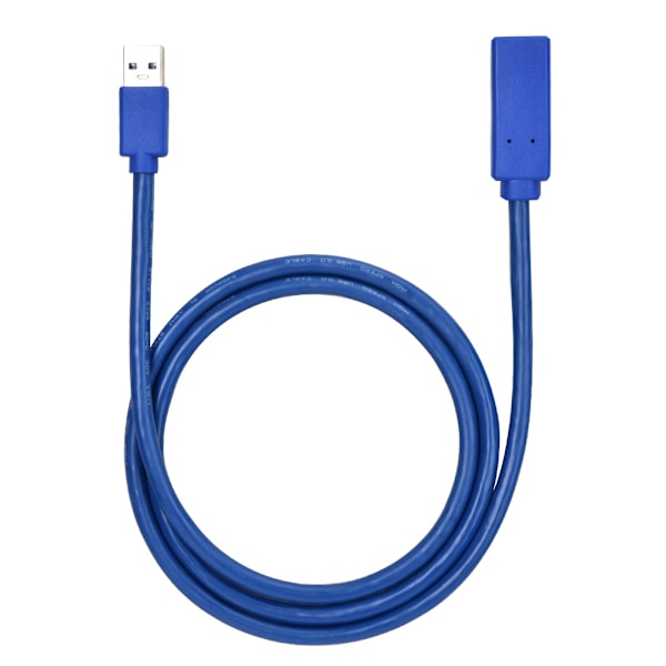 USB 3.0 han til hun datakabel computer mus tastatur U disk forlængerkabel (blå 1m)