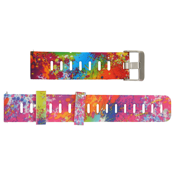 Silikonband Kompatibelt med Amazfit GTR 3 Smartwatch Ersättning 20mm Klockarmband Elastiskt Armband Sport Rem Färg Måla