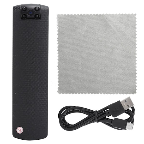 L01 Bagklip trådløs WiFi Mini Kamera 1080P Loop Optagelse Cam Bevægelsesdetektering Videokamera