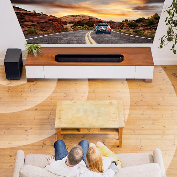 J15 Lasten Manuaalinen Tarkennus LED Langaton Viihde Matkapuhelin Koti Mini 1080P ProjektoriUK 110~240V