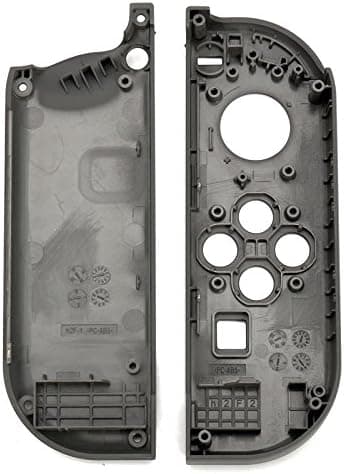 Vaihtokuori Switch NS JoyCon -ohjaimelle (Harmaa-Musta)