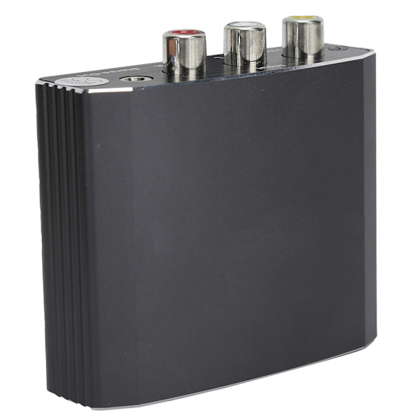 AV til High Definition Multimedia Interface Konverter Stereo Adapter T‑607B 100‑240VUS Plugg