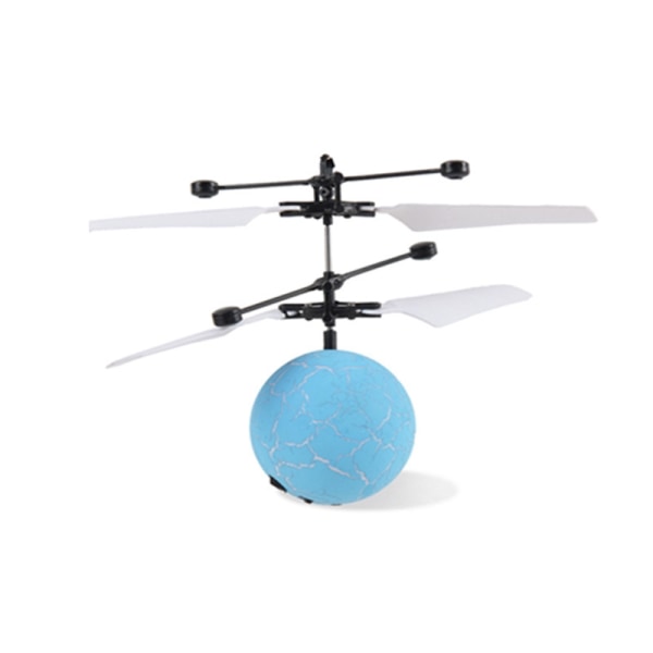 Flying Ball Legetøj, Rc Toy Genopladelig Light Up Ball Drone Infrarød induktionshelikopter med fjernbetjening