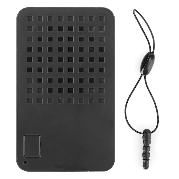 Mini Anti Lost Bluetooth-høyttalere Bærbare Lang Utholdenhet Tilbehør for Hjem Utesport Svart