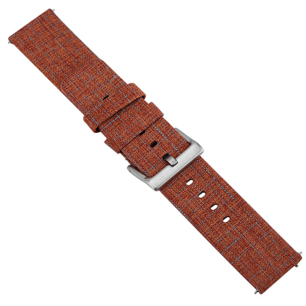 For Fitbit Versa Canvas Grid Rem, Rem for Fitbit Versa Canvas Grid Rem (Orange)