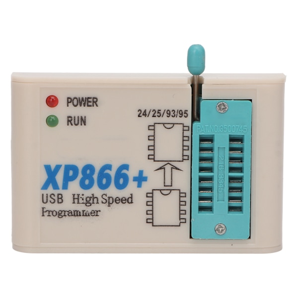 USB SPI-programmerare 5 testad bas med hög hastighet 24 25 93 Bios XP866-programmerare för minneschipsprogramvara