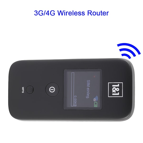Router til ZTE MF65 trådløs bredbåndsmodem 1,44'' TFT-skærm 3G/4G WiFi stabil hotspot-rækkevidde