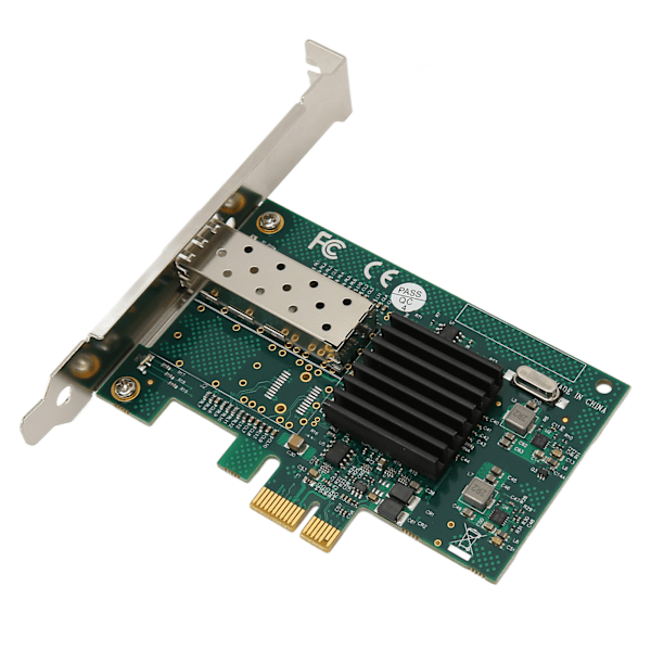 PCIe X1 enkel SFP-port nettverkskort 1000 Mbps LC-port PCI Express Ethernet LAN-adapter for Linux for Windows