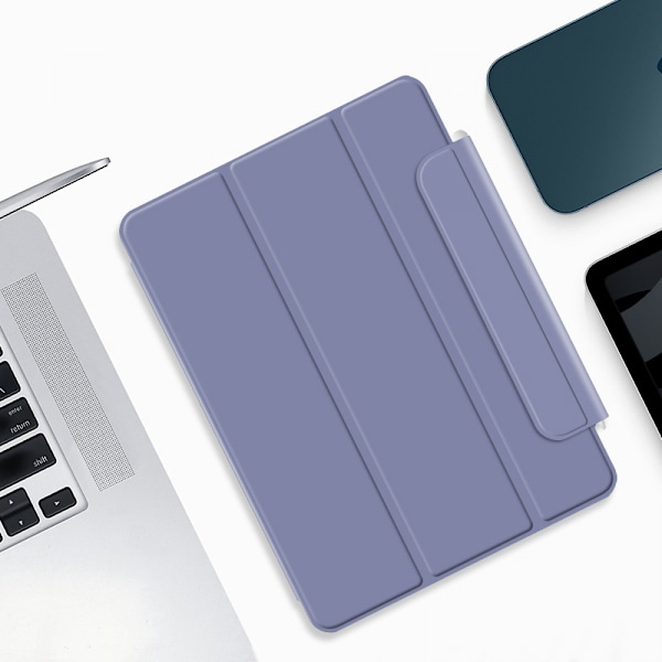 Magnetiskt fodral för iPad Air 5/ 4 10,9 tum, Slim Smart Folio Trifold Stand Case, Auto Sleep/Wake, Stödjer 2:a generationens Apple Pencil-laddning