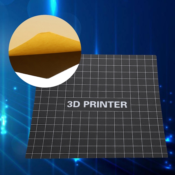 3D-tulostin 235x235mm lämmitetyn alustan tarra-arkki tulostusrakennelevy Ender-3:lle