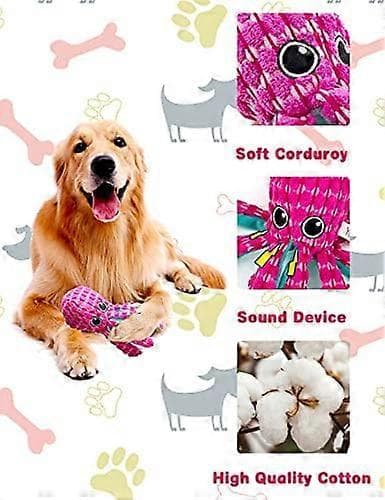 Pipende?Hund?Leker?Plysj?Hund?Leke?Fylt?Hund?Leker?for?Små?og?Mellomstore?Hunder?Holdbare?Interaktive?Hund?Leker?med?Fyll