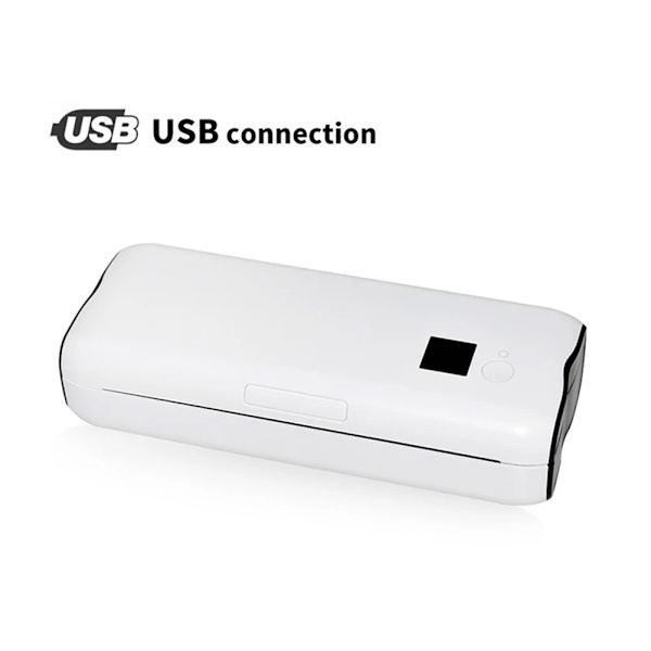Mini Household Inkless A4 Printer Multifunctional Mobile Printer for Image Journal Only Paper 50pcs