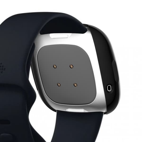 Fuld Dæknings Skal Fitbit Versa 3/Sense Sort