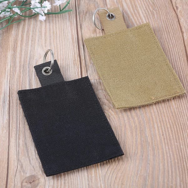 Taktiske lapper med borrelås, multifunksjonelle lapper, navneskiltlapper, armbåndslapper for klær Vertical style black