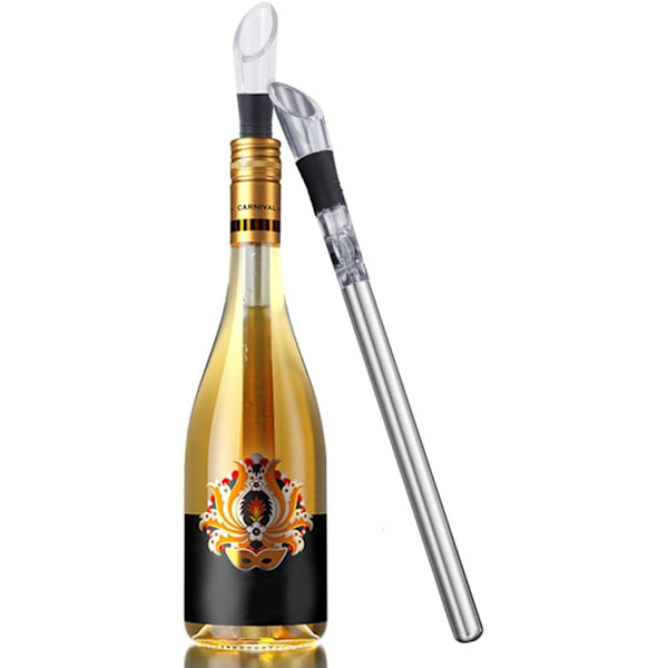 Vinkøler i rustfrit stål med tud Vinkøler Champagnekøler Tilbehørssæt