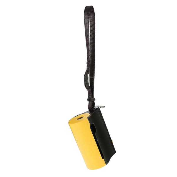 Hundeposeholder til daglig brug, ABS-materiale, 9x6,5x4 cm, sort, 1 stk. 9X6.5X4CM Black
