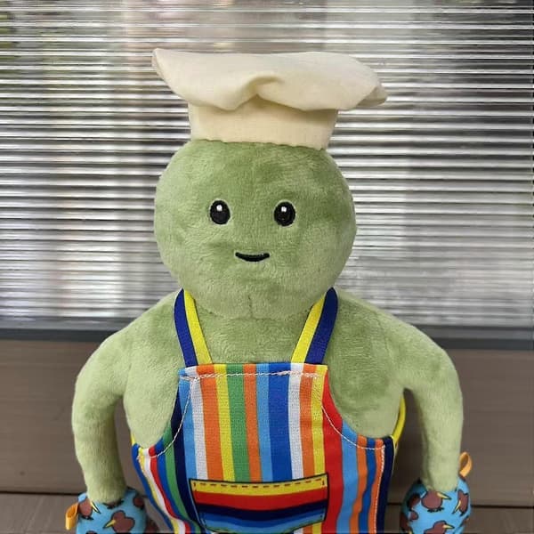 The Tiny Chef Show Plyslegetøj Dukke Børnegaver 28cm